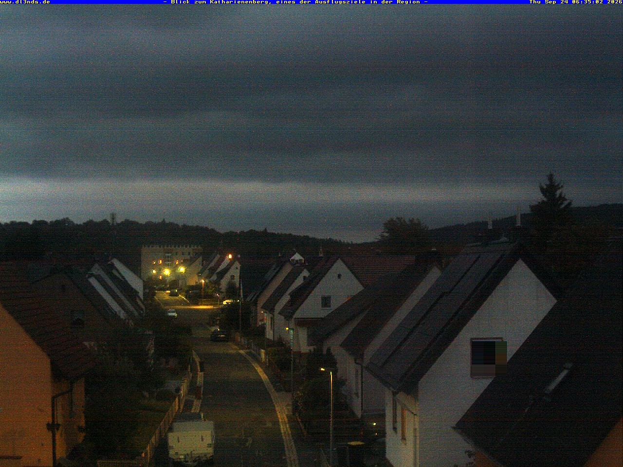 Archiv Foto Webcam Wunsiedel: Blick zum Katharinenberg