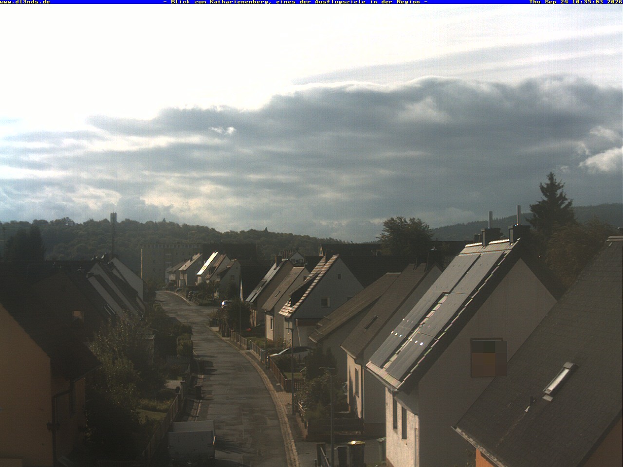 Archiv Foto Webcam Wunsiedel: Blick zum Katharinenberg