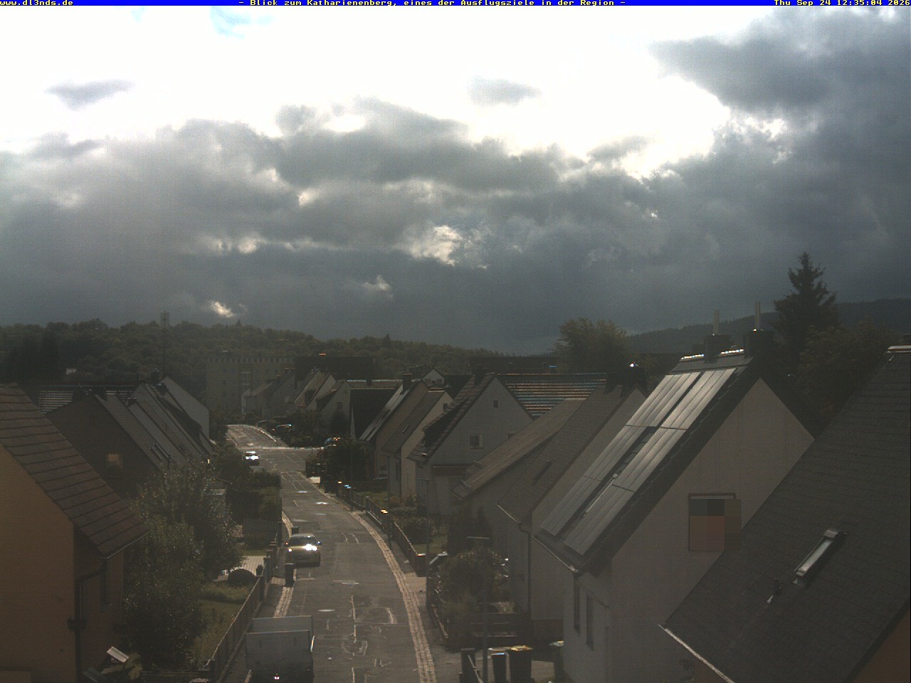 Archiv Foto Webcam Wunsiedel: Blick zum Katharinenberg