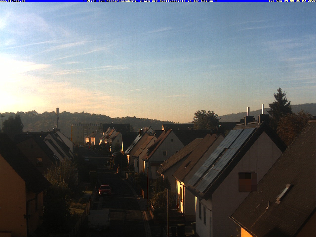 Archiv Foto Webcam Wunsiedel: Blick zum Katharinenberg