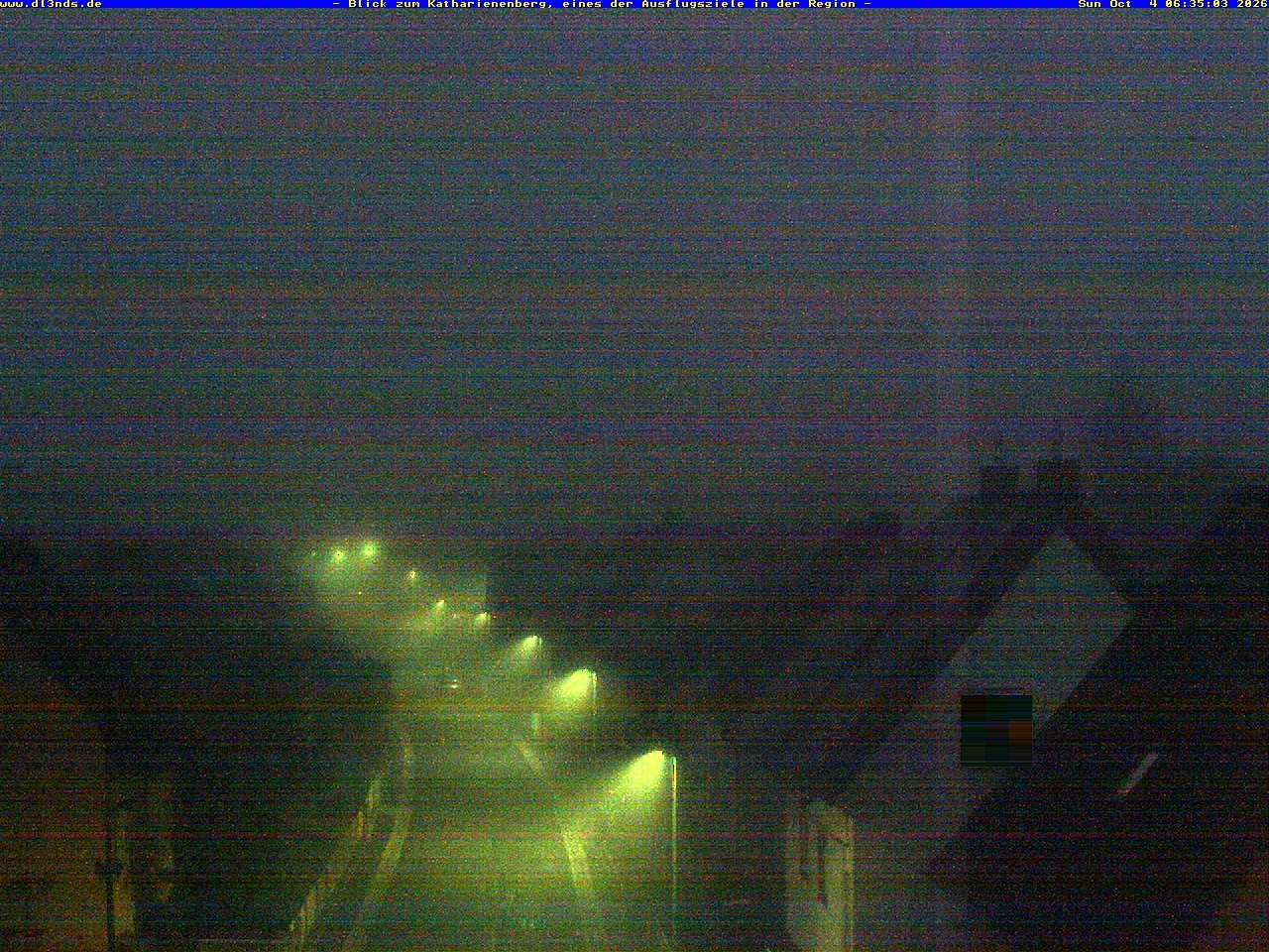 Archiv Foto Webcam Wunsiedel: Blick zum Katharinenberg