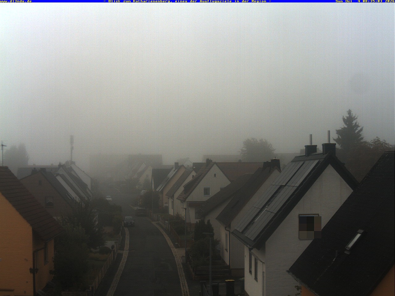 Archiv Foto Webcam Wunsiedel: Blick zum Katharinenberg