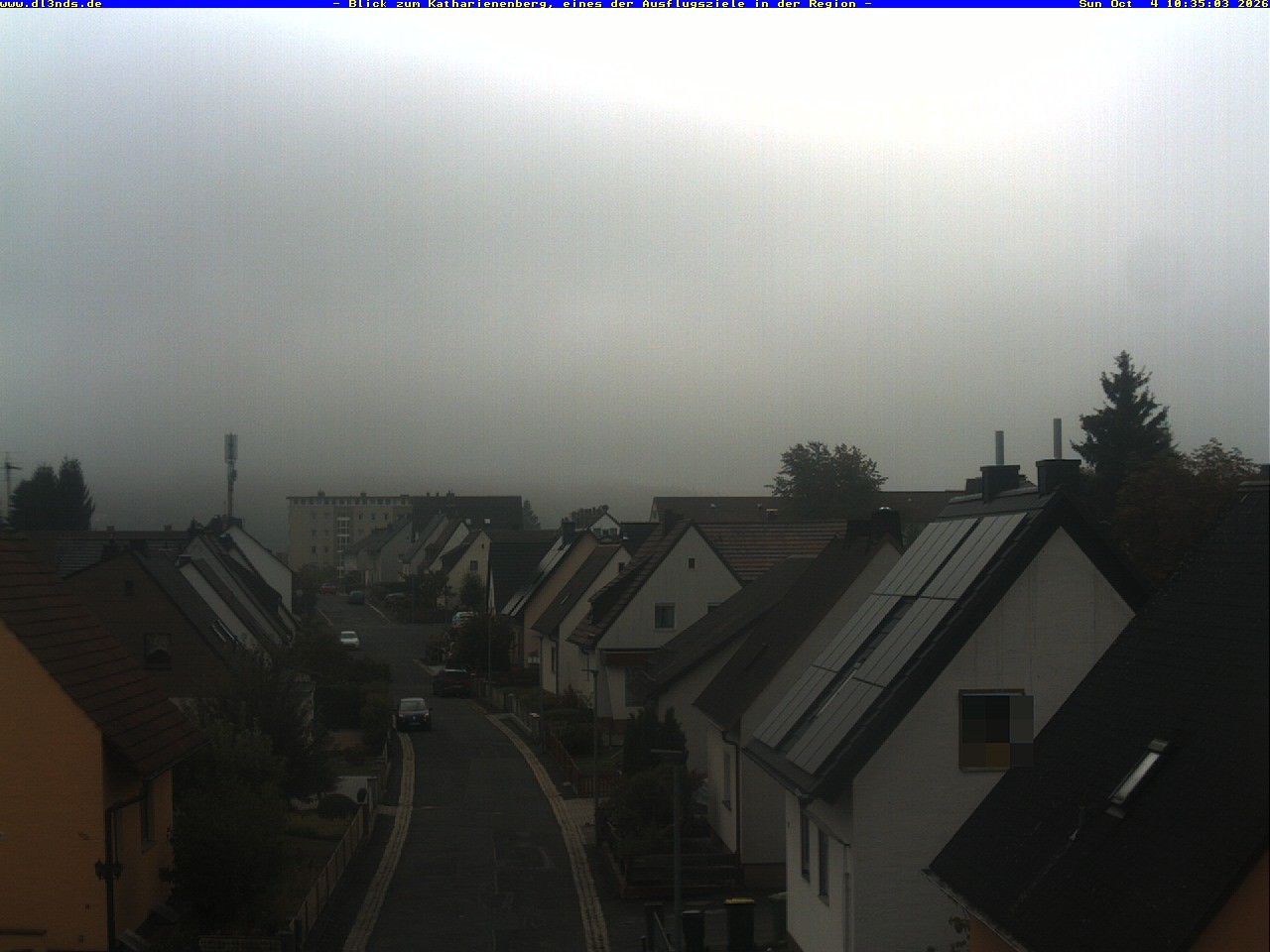 Archiv Foto Webcam Wunsiedel: Blick zum Katharinenberg