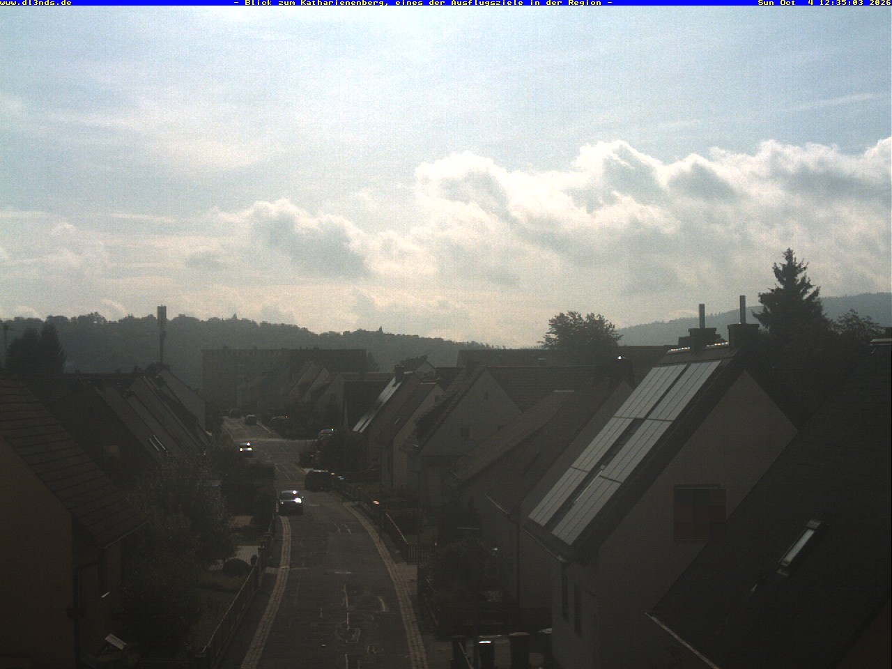Archiv Foto Webcam Wunsiedel: Blick zum Katharinenberg