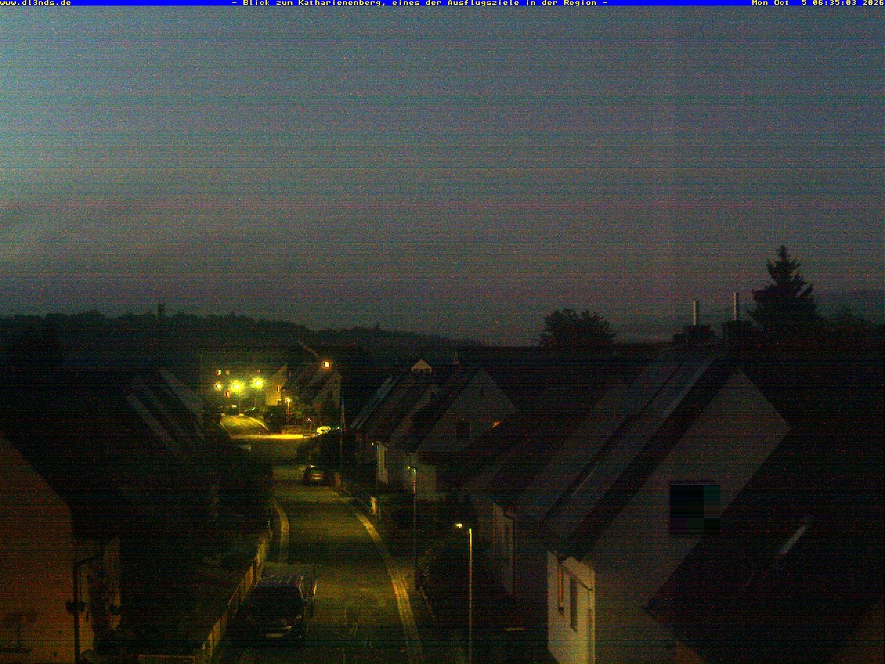 Archiv Foto Webcam Wunsiedel: Blick zum Katharinenberg