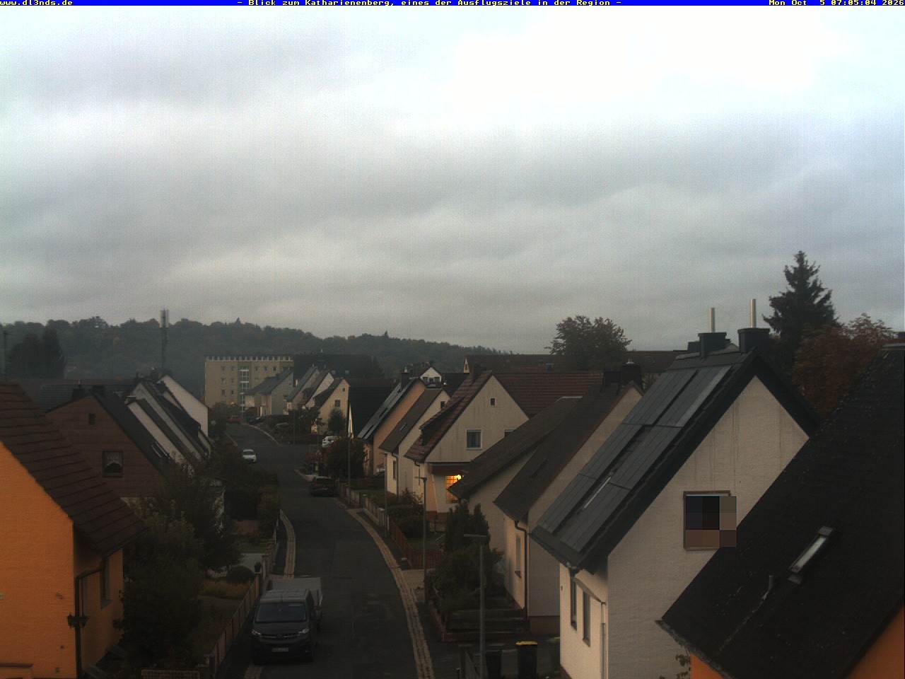 Archiv Foto Webcam Wunsiedel: Blick zum Katharinenberg