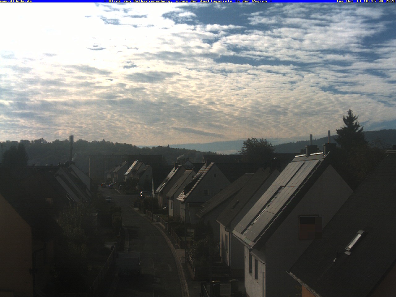Archiv Foto Webcam Wunsiedel: Blick zum Katharinenberg
