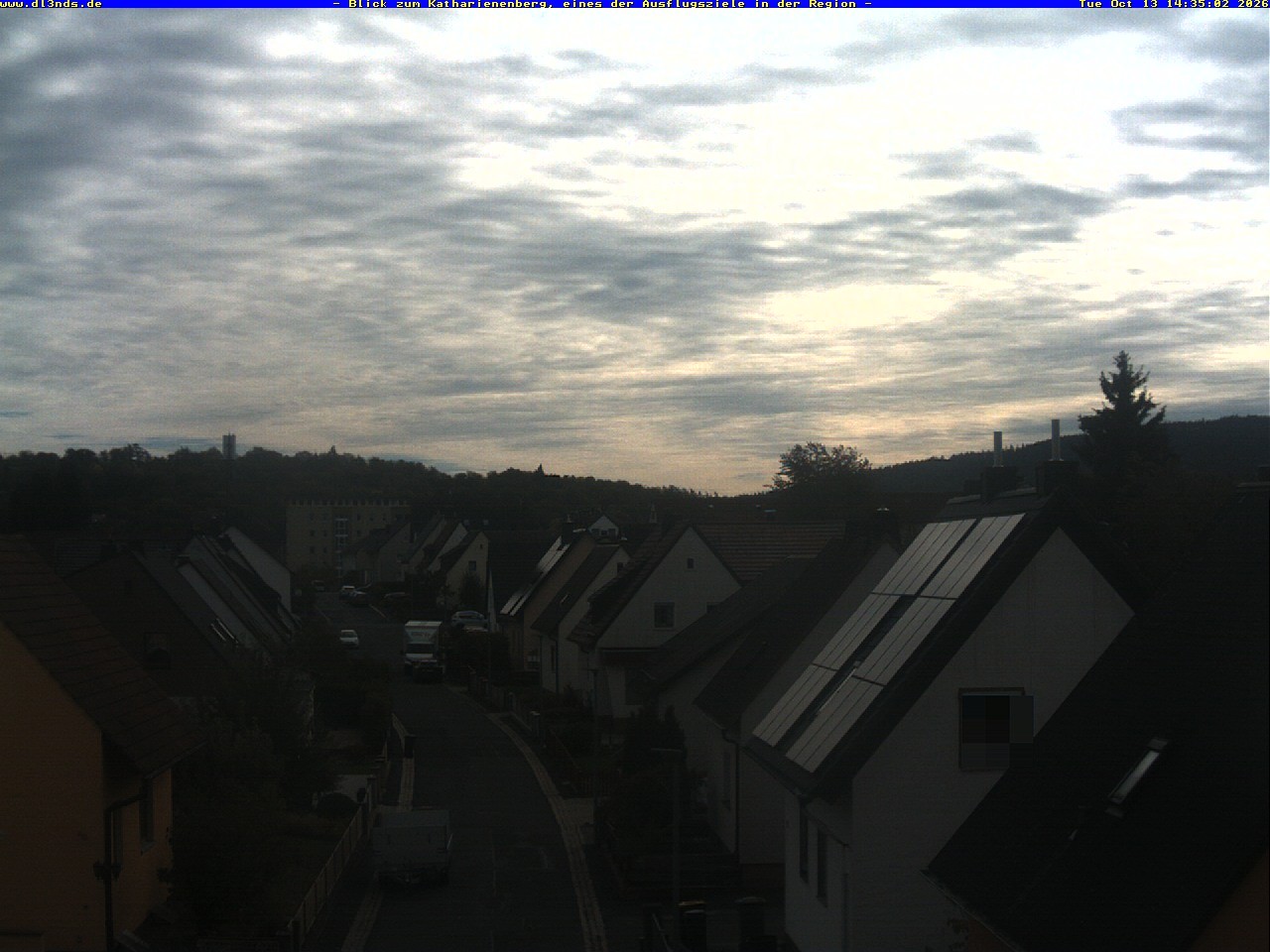 Archiv Foto Webcam Wunsiedel: Blick zum Katharinenberg