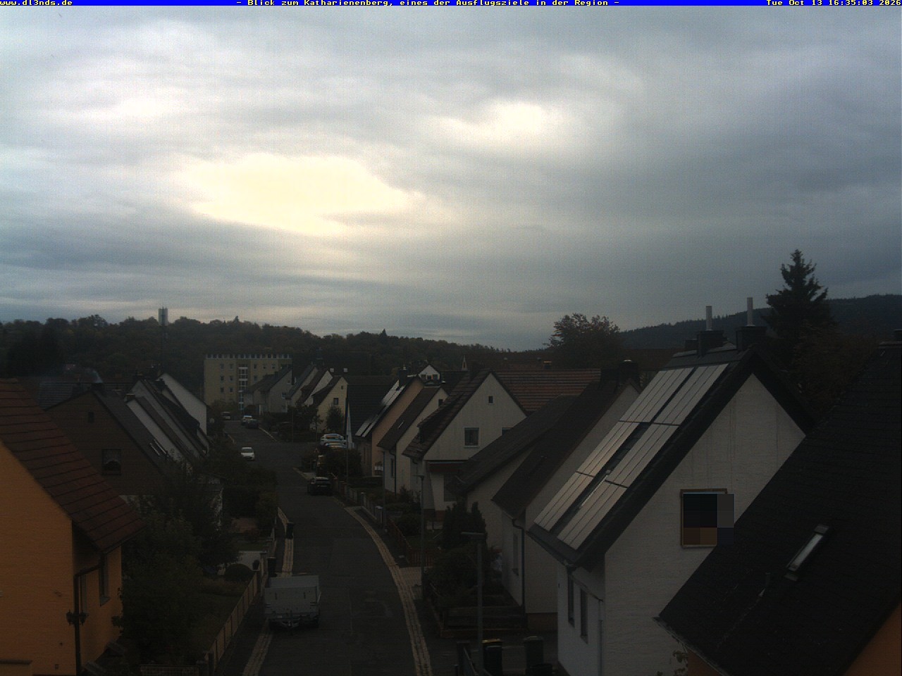 Archiv Foto Webcam Wunsiedel: Blick zum Katharinenberg