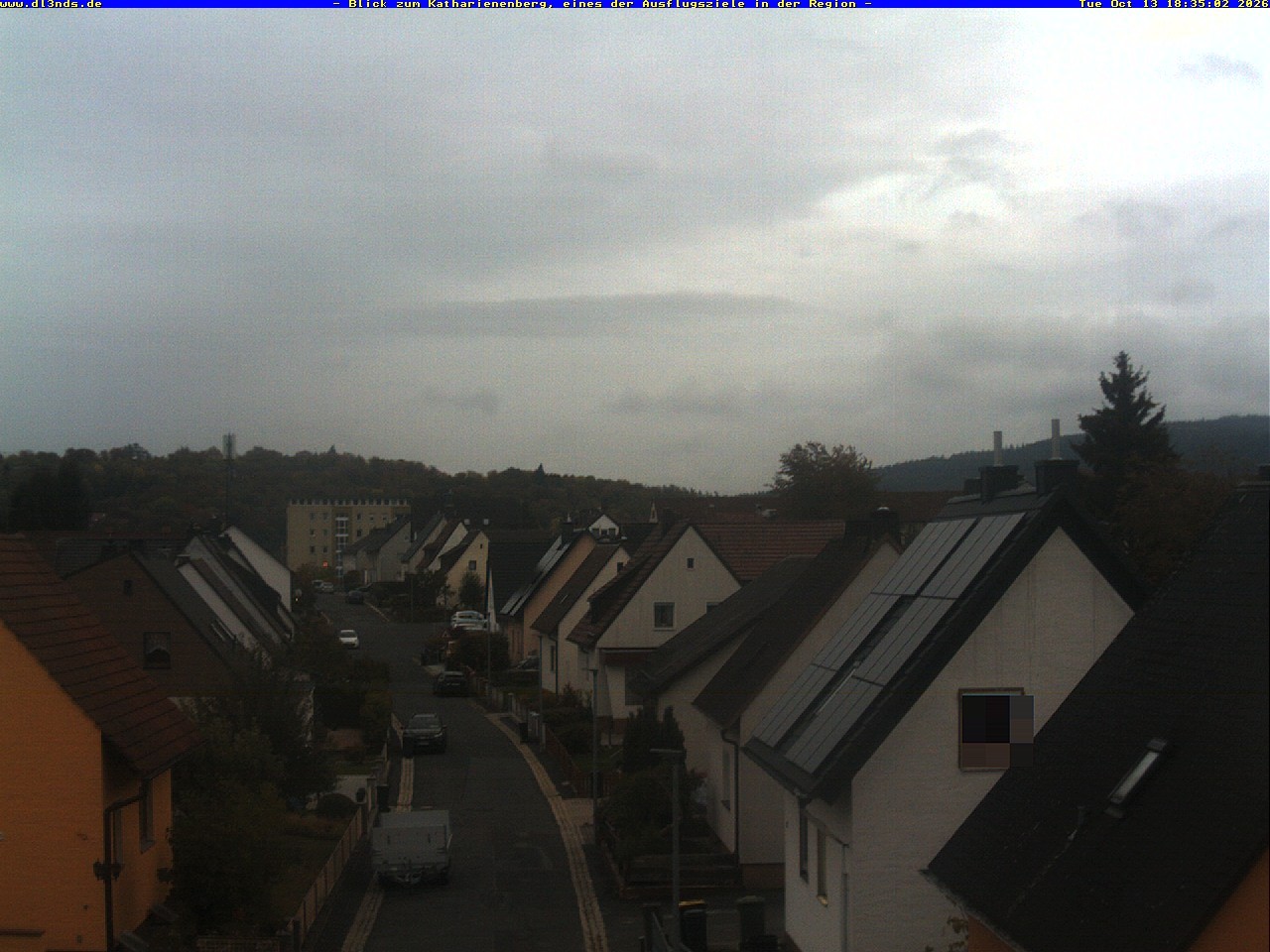 Archiv Foto Webcam Wunsiedel: Blick zum Katharinenberg