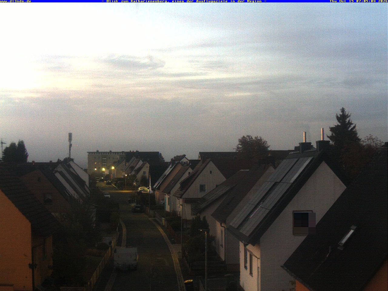 Archiv Foto Webcam Wunsiedel: Blick zum Katharinenberg