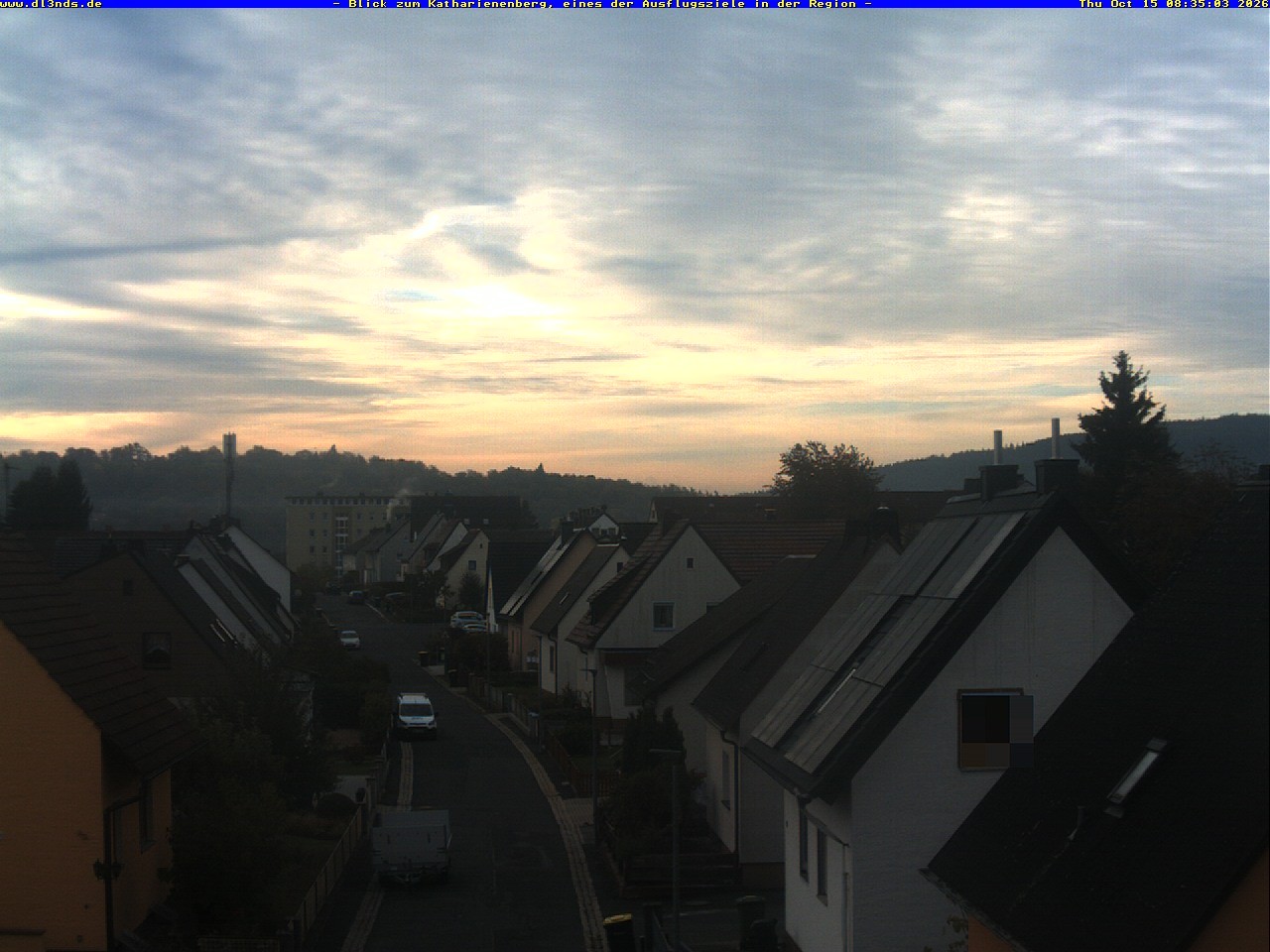 Archiv Foto Webcam Wunsiedel: Blick zum Katharinenberg