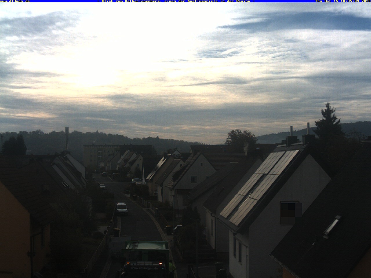 Archiv Foto Webcam Wunsiedel: Blick zum Katharinenberg