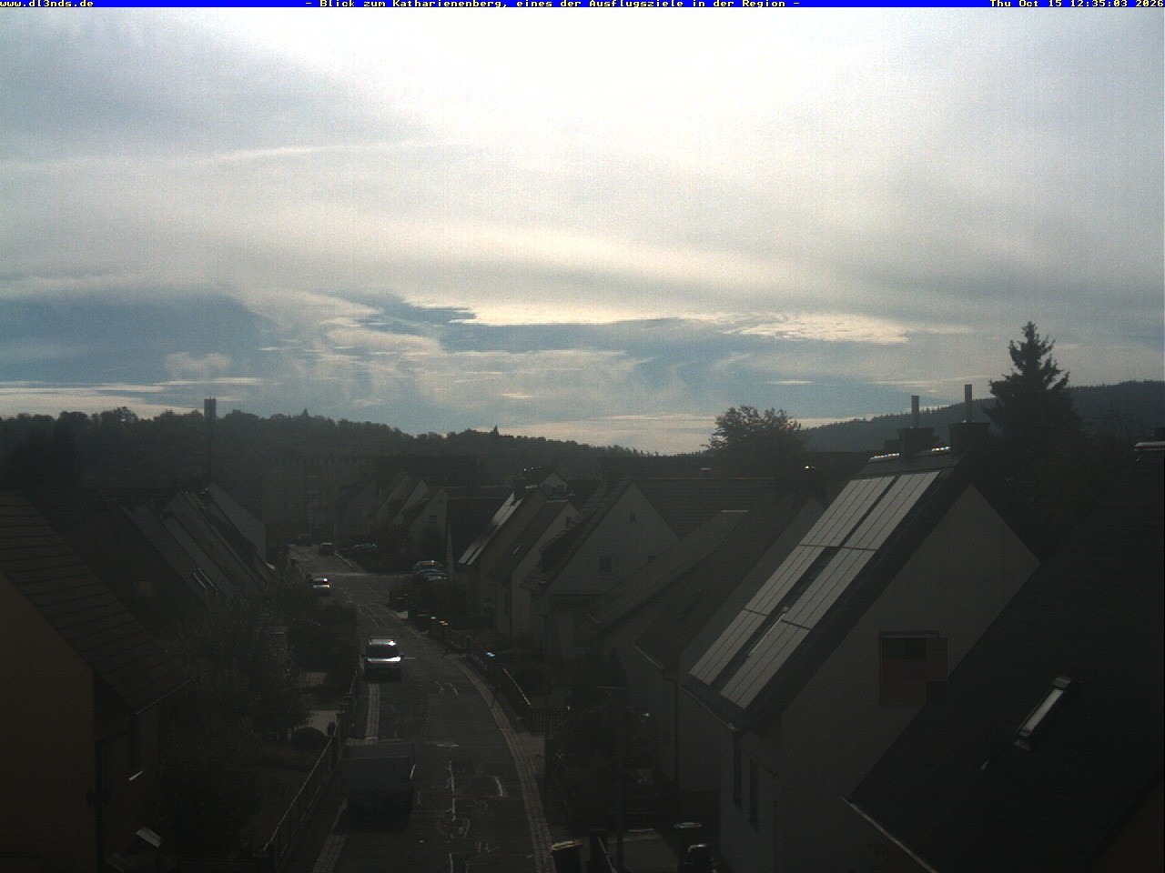 Archiv Foto Webcam Wunsiedel: Blick zum Katharinenberg