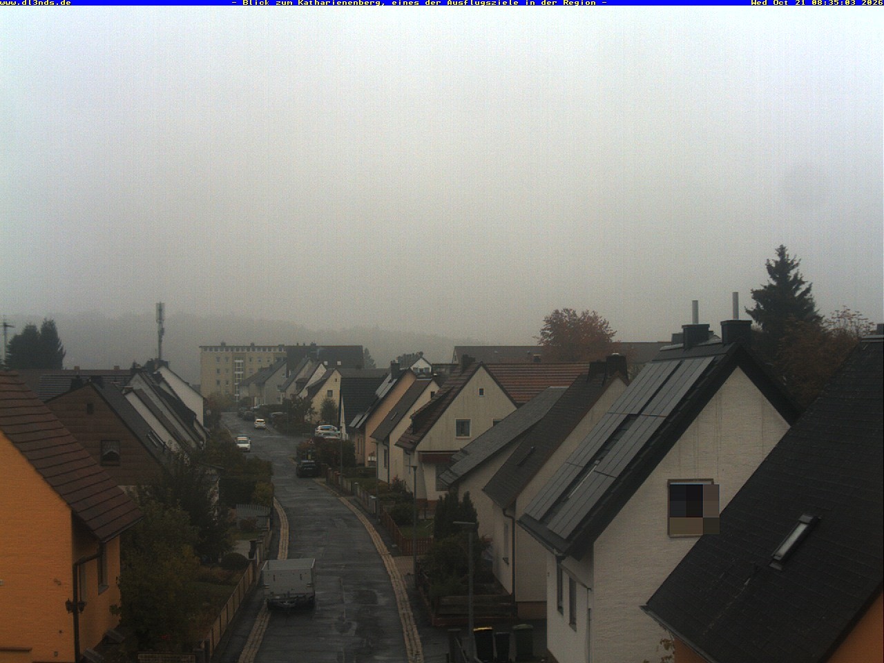 Archiv Foto Webcam Wunsiedel: Blick zum Katharinenberg
