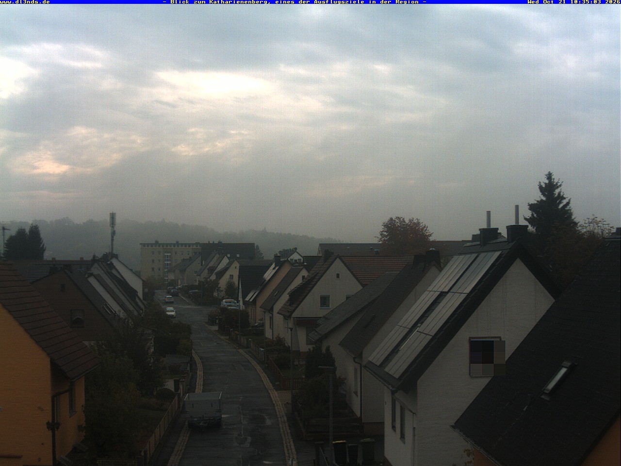 Archiv Foto Webcam Wunsiedel: Blick zum Katharinenberg