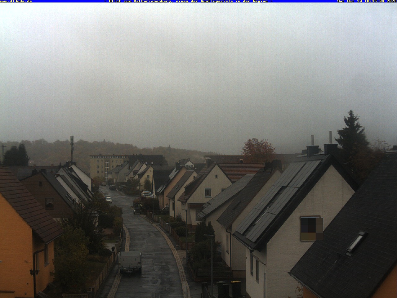 Archiv Foto Webcam Wunsiedel: Blick zum Katharinenberg