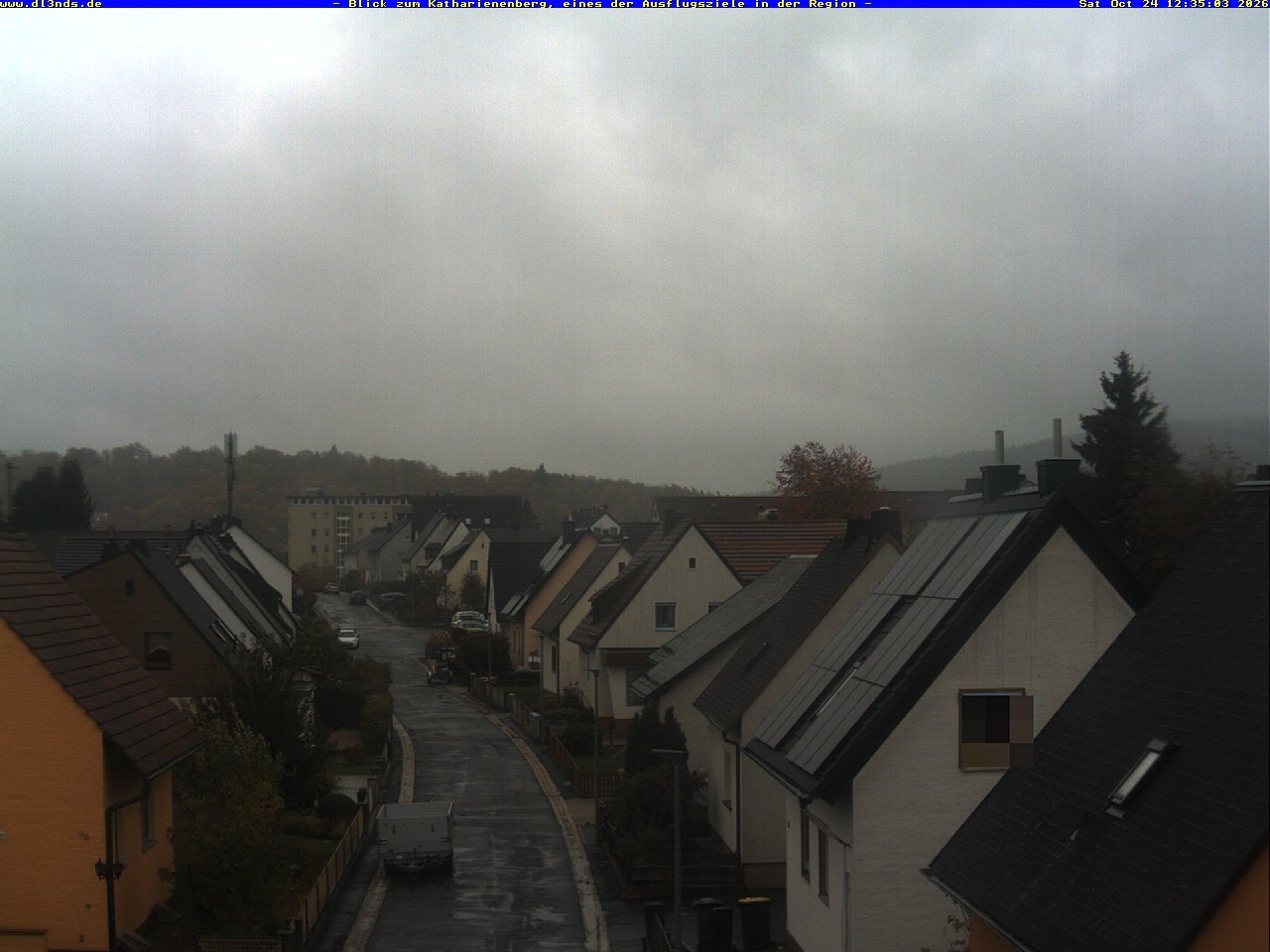 Archiv Foto Webcam Wunsiedel: Blick zum Katharinenberg