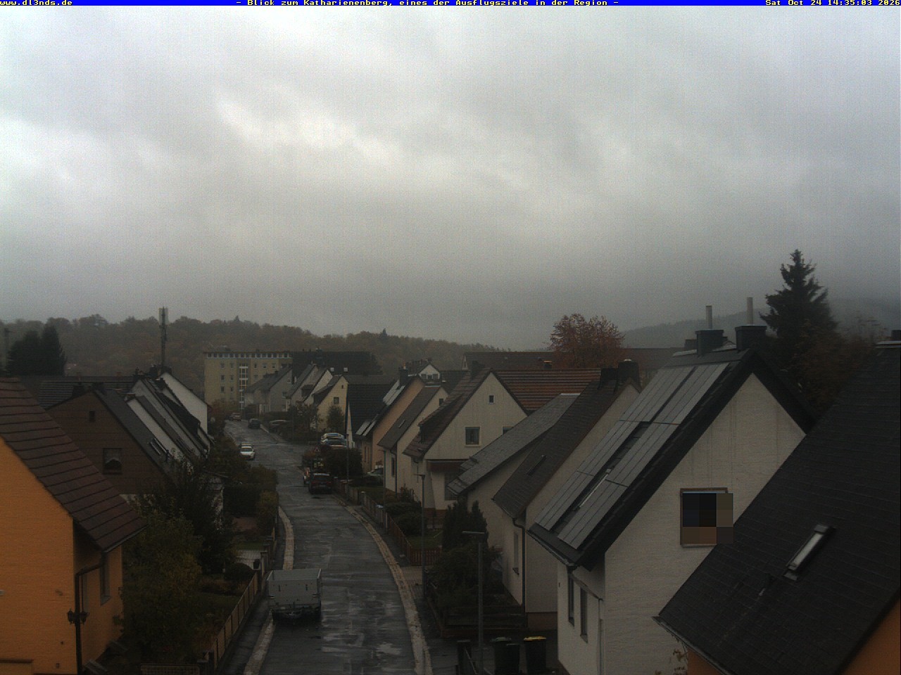 Archiv Foto Webcam Wunsiedel: Blick zum Katharinenberg