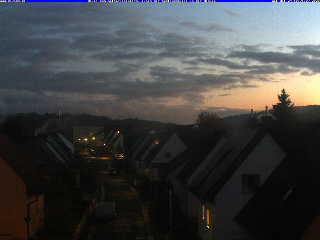 Archiv Foto Webcam Wunsiedel: Blick zum Katharinenberg