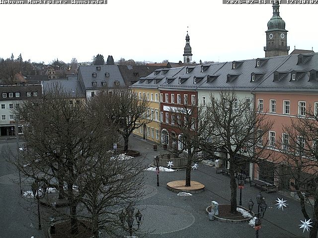 Archiv Foto Webcam Wunsiedel Marktplatz