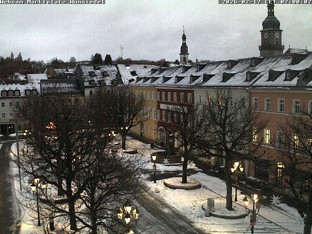 Archiv Foto Webcam Wunsiedel Marktplatz