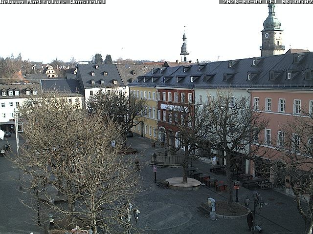 Archiv Foto Webcam Wunsiedel Marktplatz