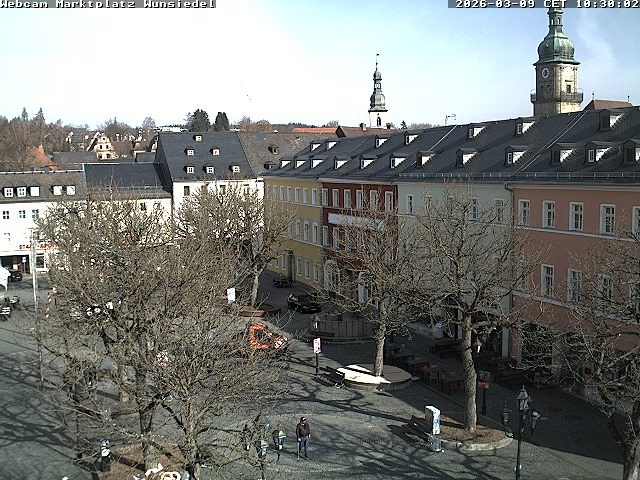 Archiv Foto Webcam Wunsiedel Marktplatz