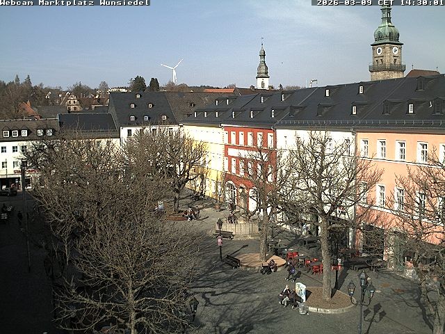 Archiv Foto Webcam Wunsiedel Marktplatz