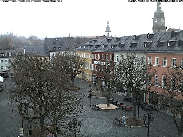 Archiv Foto Webcam Wunsiedel Marktplatz