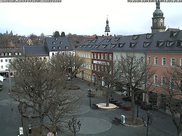 Archiv Foto Webcam Wunsiedel Marktplatz