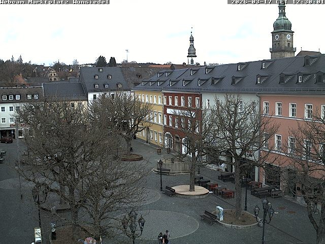 Archiv Foto Webcam Wunsiedel Marktplatz
