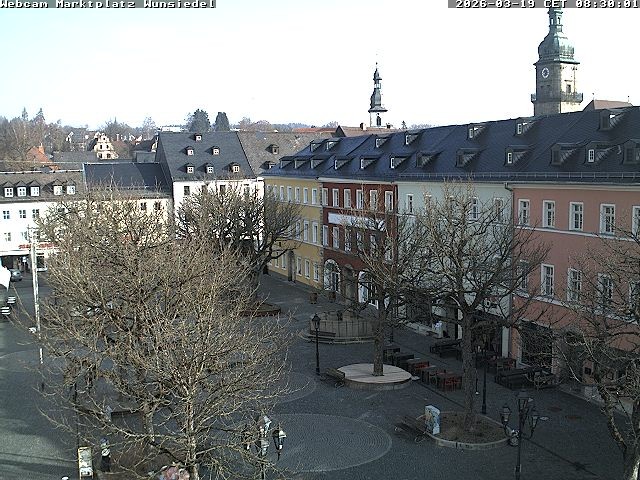 Archiv Foto Webcam Wunsiedel Marktplatz