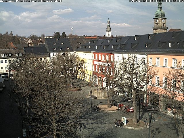 Archiv Foto Webcam Wunsiedel Marktplatz