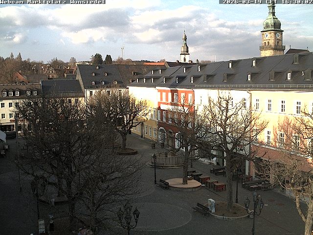 Archiv Foto Webcam Wunsiedel Marktplatz