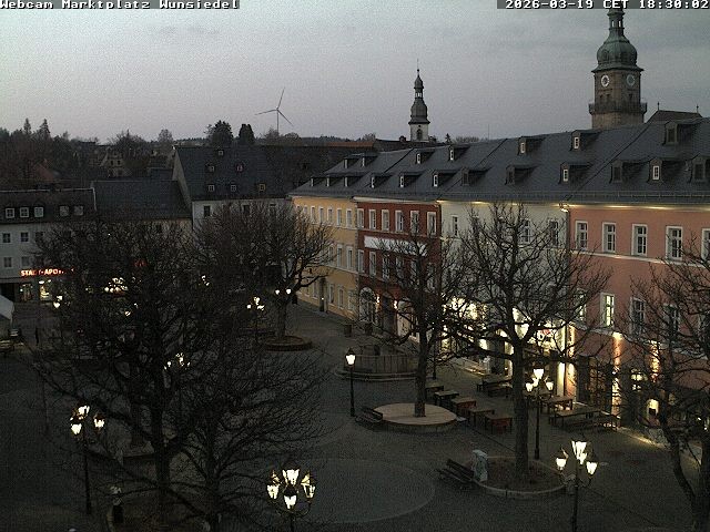 Archiv Foto Webcam Wunsiedel Marktplatz