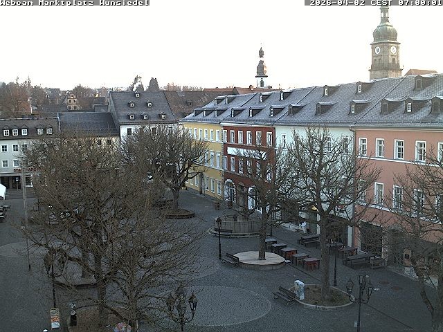 Archiv Foto Webcam Wunsiedel Marktplatz