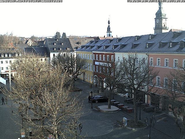 Archiv Foto Webcam Wunsiedel Marktplatz