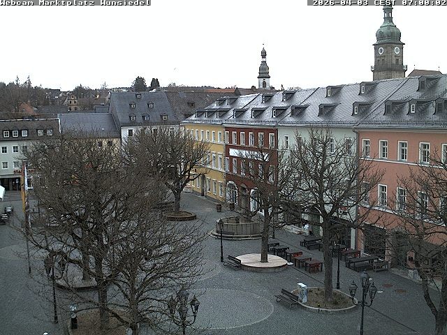 Archiv Foto Webcam Wunsiedel Marktplatz