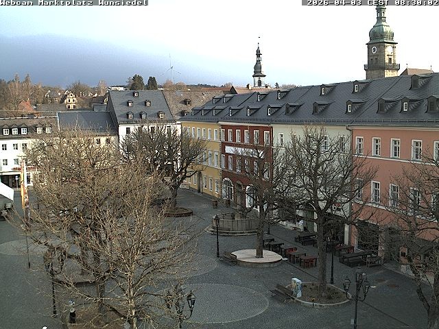 Archiv Foto Webcam Wunsiedel Marktplatz