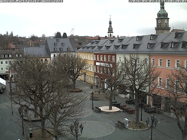 Archiv Foto Webcam Wunsiedel Marktplatz