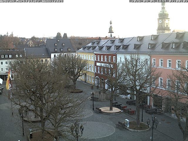 Archiv Foto Webcam Wunsiedel Marktplatz