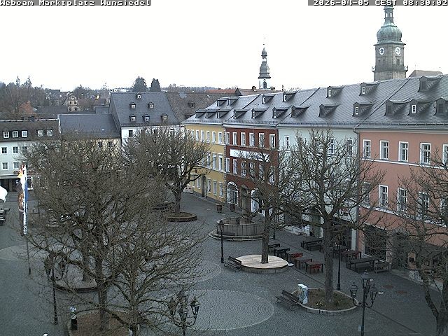 Archiv Foto Webcam Wunsiedel Marktplatz