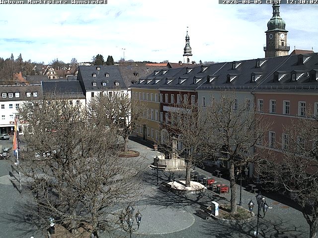 Archiv Foto Webcam Wunsiedel Marktplatz