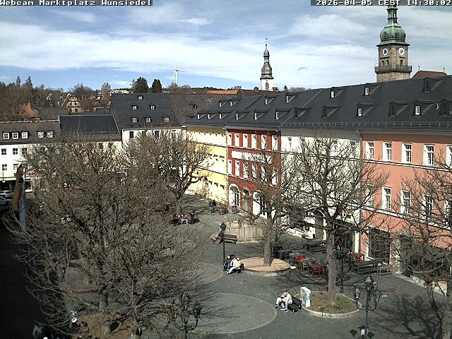 Archiv Foto Webcam Wunsiedel Marktplatz