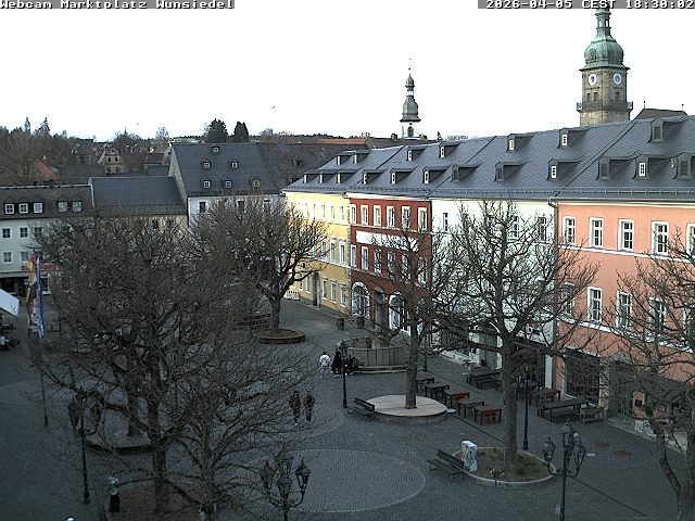 Archiv Foto Webcam Wunsiedel Marktplatz