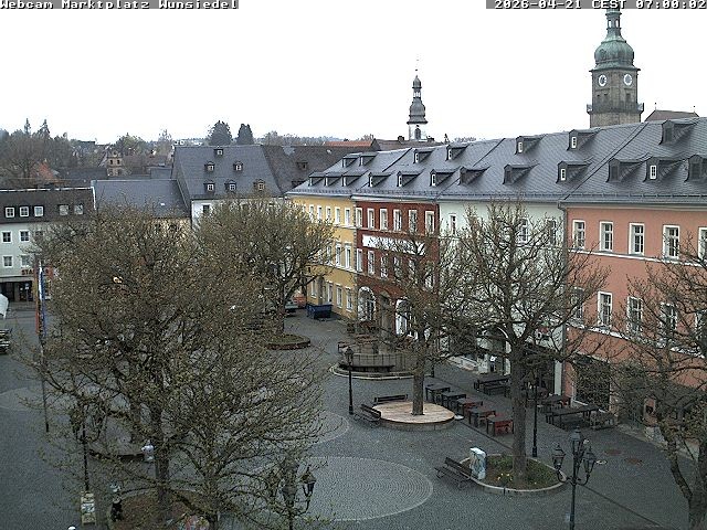 Archiv Foto Webcam Wunsiedel Marktplatz