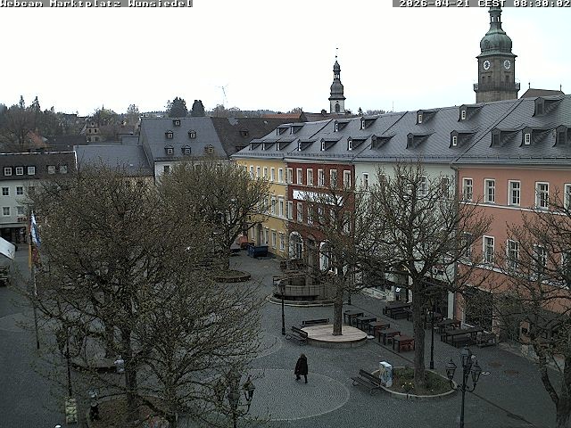 Archiv Foto Webcam Wunsiedel Marktplatz