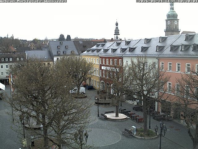 Archiv Foto Webcam Wunsiedel Marktplatz
