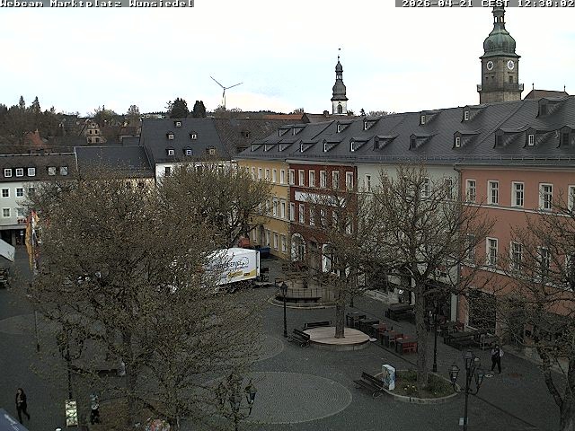 Archiv Foto Webcam Wunsiedel Marktplatz